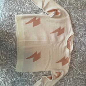 lighting bolt sweater